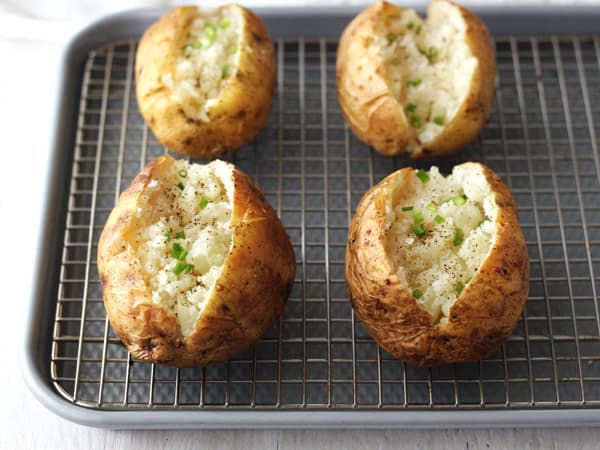 Crispy Skinned and Fluffy Inside: Bake Potatoes in a Toaster Oven