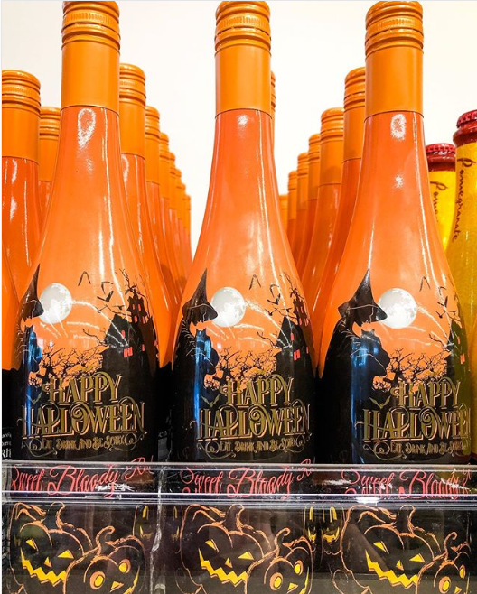 aldi halloween wine