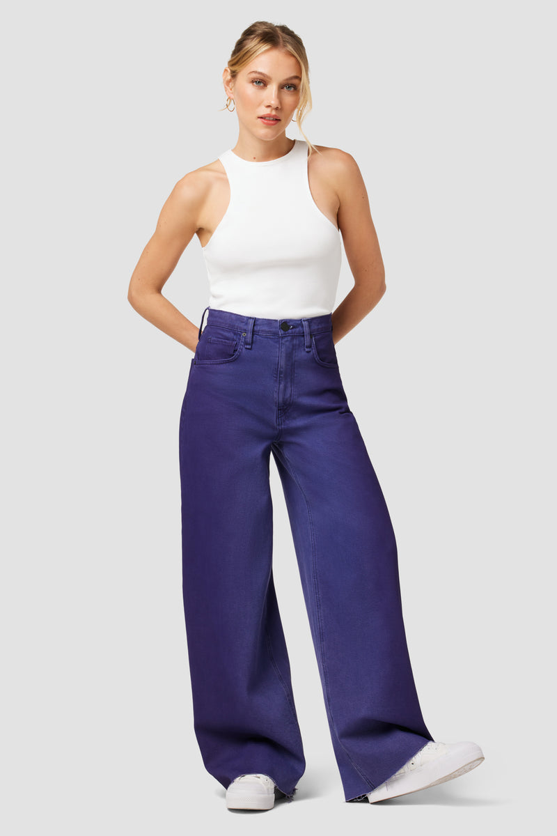 Shop HUDSON Women's James High Rise Wide Leg Jeans for Ultimate Comfort