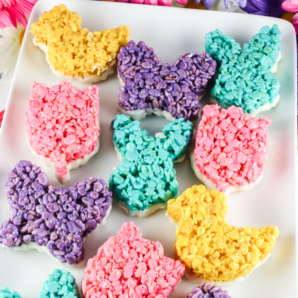 shaped rice krispie treats