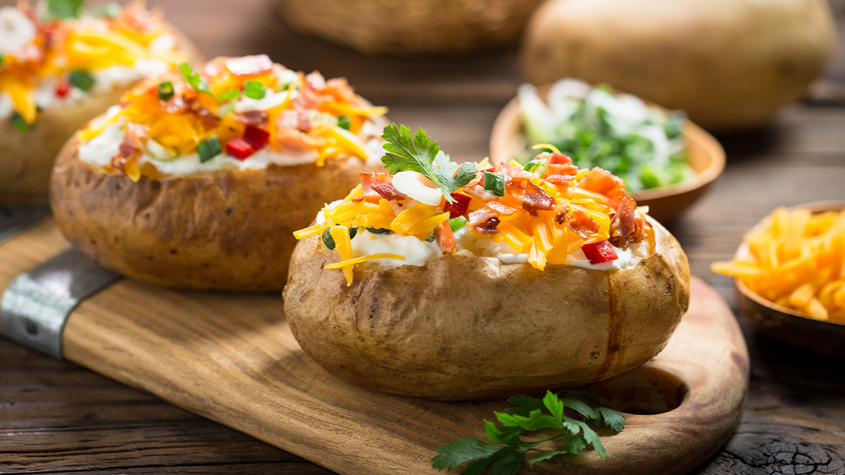 Crispy Baked Potato in a Toaster Oven: Quick & Easy Recipe