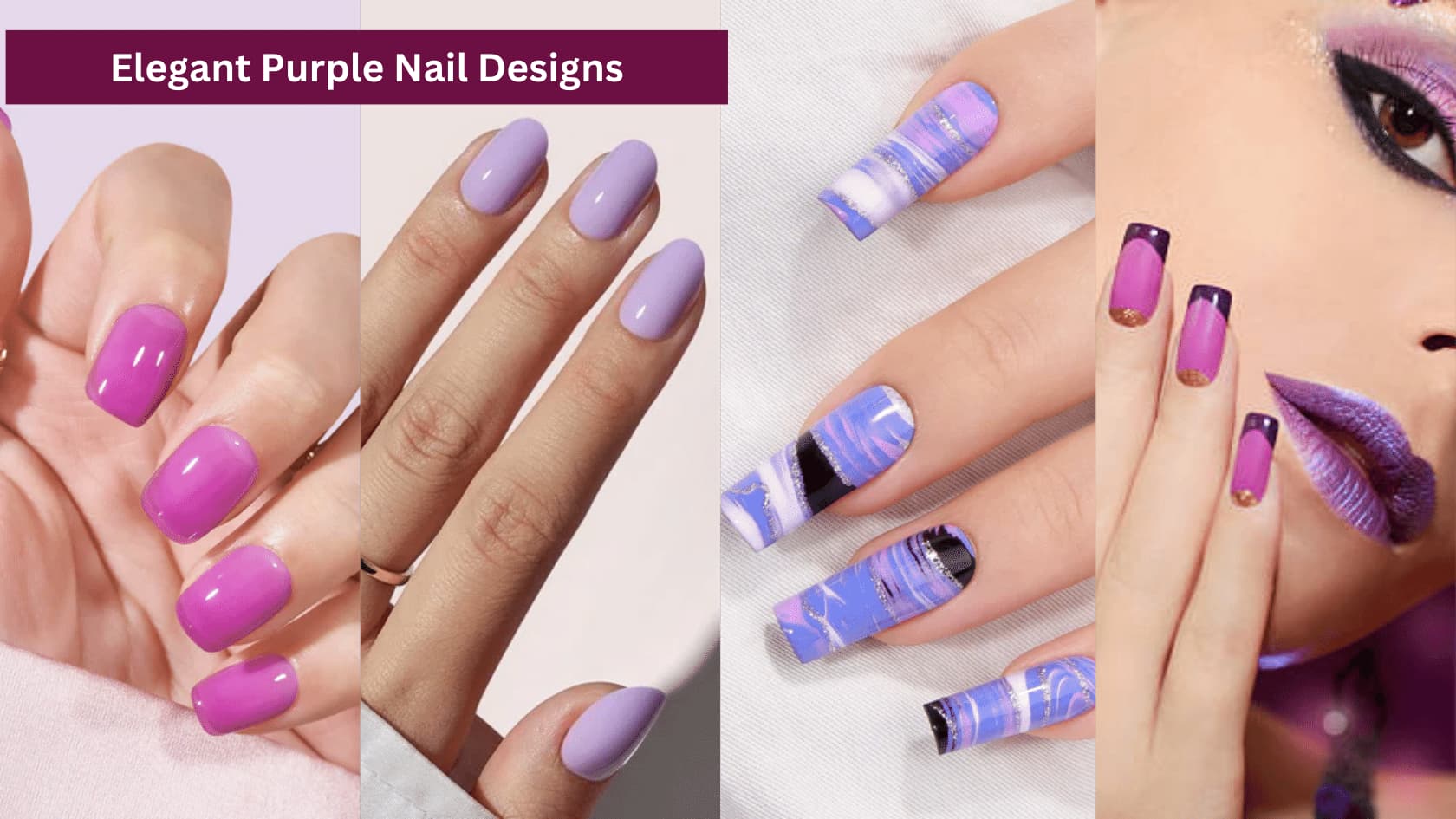 Discover the Best Purple Nail Art Ideas for 2024: Gorgeous & Trendy Looks