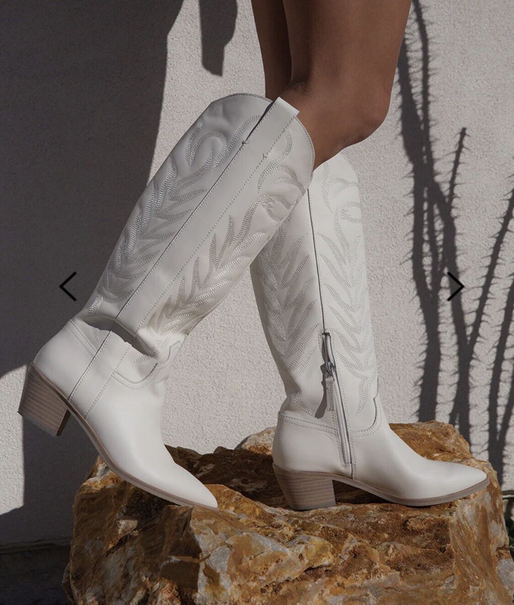 Dolce Vita White Cowboy Boots On Sale: Get the Best Deals