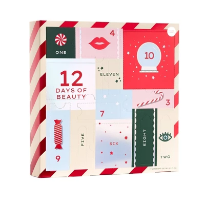 Get Ready for Christmas with a 12 Days of Beauty Advent Calendar Full of Makeup Essentials