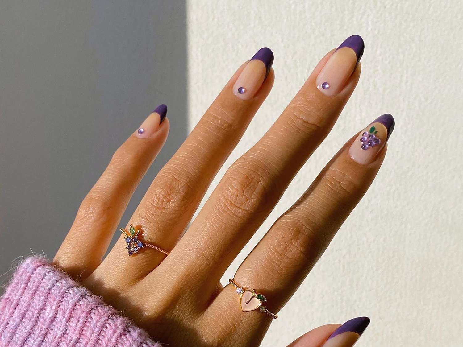 Trendy Dark Purple Nail Ideas for a Regal Manicure