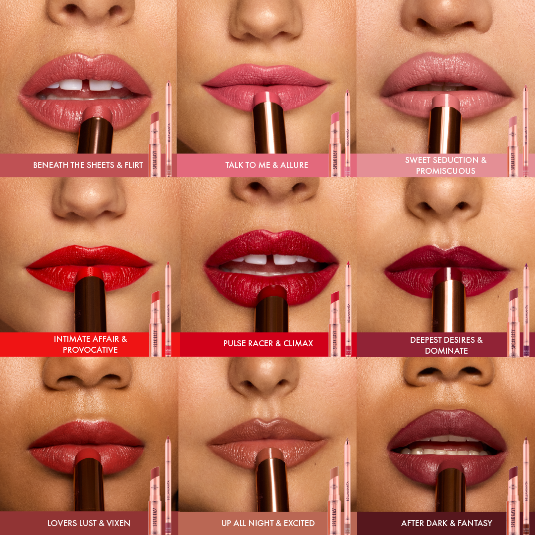 Speakeasy Lipstick Collection: Luxurious Colors for Timeless Elegance