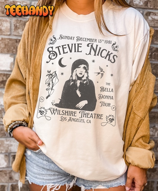 Discover Stevie Nicks Apparel: Boho Chic Tees, Hoodies & More