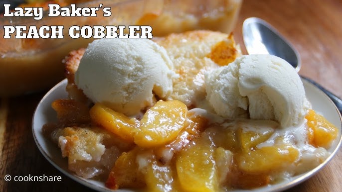 Easy Lazy Peach Cobbler Recipe for Beginners