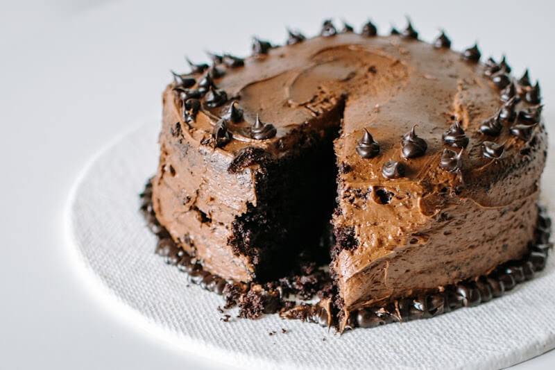 Surprise! Dukes Chocolate Mayo Cake, Sugar-Free and Delicious