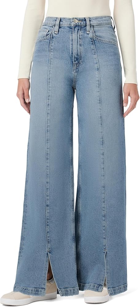 Shop HUDSON Women's James High Rise Wide Leg Jeans for Ultimate Comfort