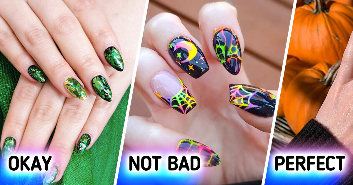 Get Your Spook On: Trendy Colorful Halloween Nails