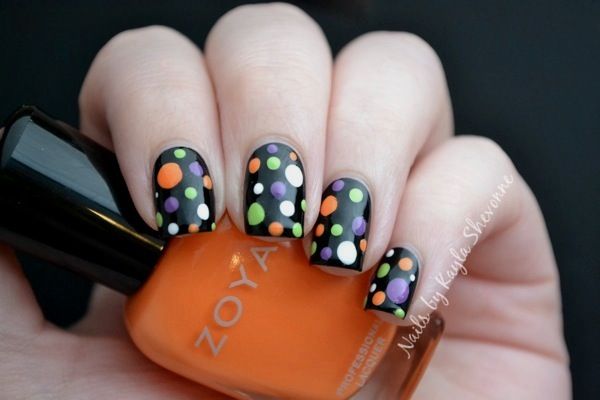 Best Halloween Polka Dot Nails: Ideas and Inspiration