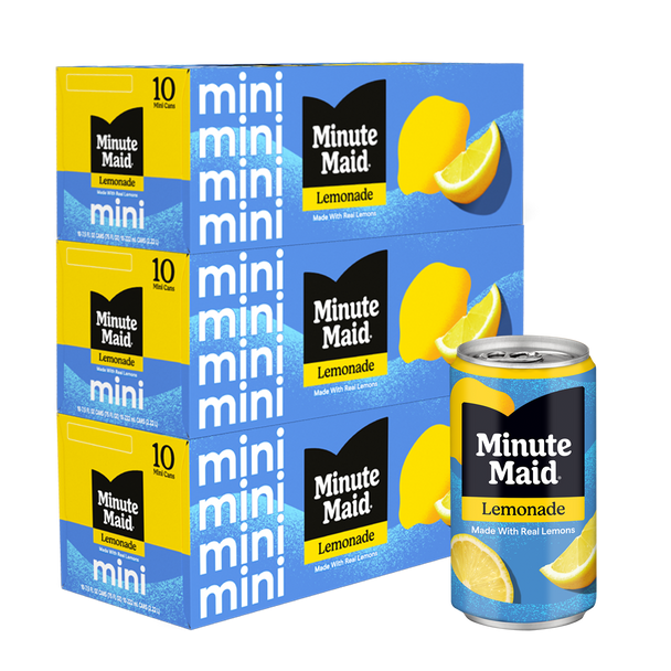 Stock Up on Mini Minute Maid Lemonade: Convenient Packs and Sizes