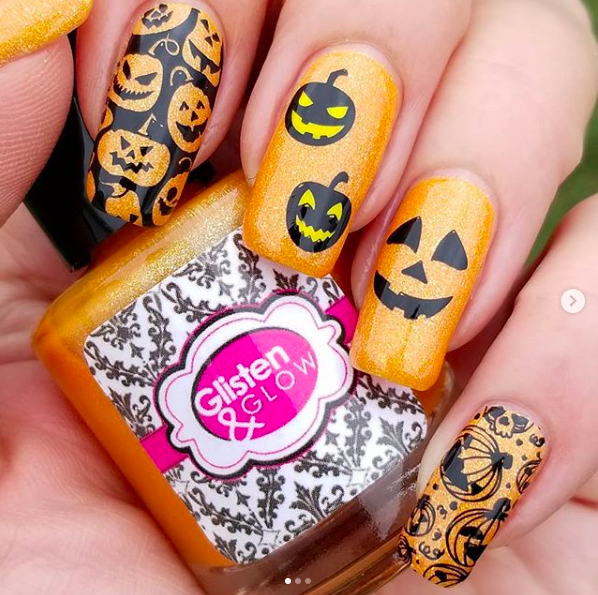 Get Your Spook On: Trendy Colorful Halloween Nails