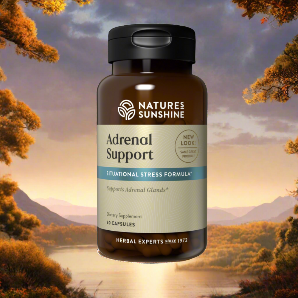 Support Your Adrenal Glands with Natures Sunshine Adrenal Support