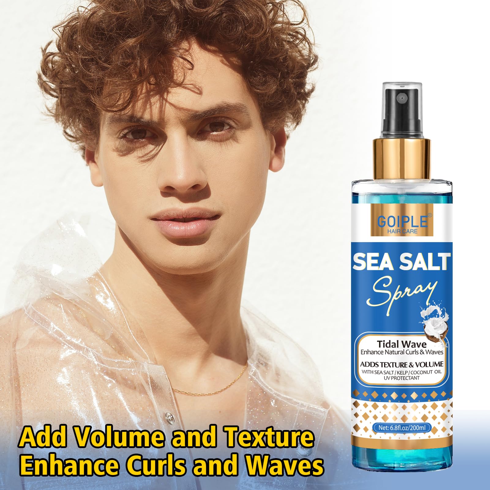 Sea Salt Spray for Curly Hair: How to Get Beachy Waves Easily