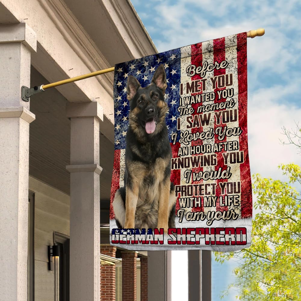 American Flag German Shepherd: Show Your Patriotism