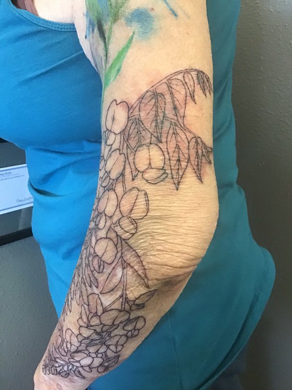 Getting Tattoos on Wrinkled Skin:  Is It a Good Idea?