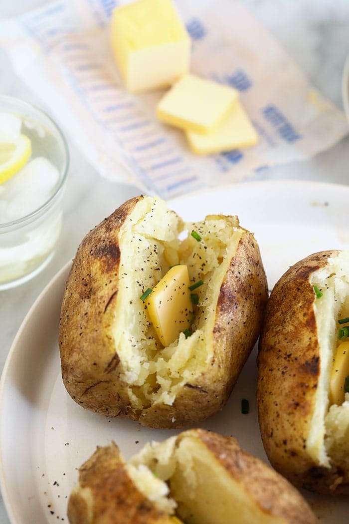 How to Make a Baked Potato in Toaster Oven Wrapped in Foil