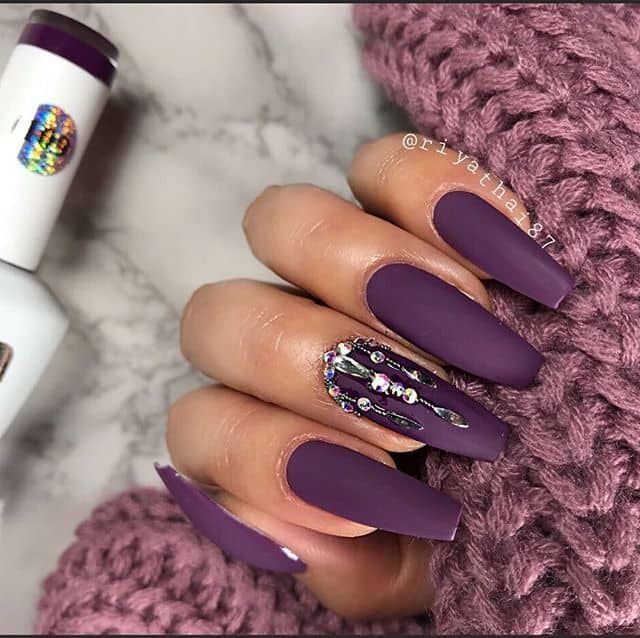 Deep Plum Nails Inspiration: Ideas for Your Next Manicure